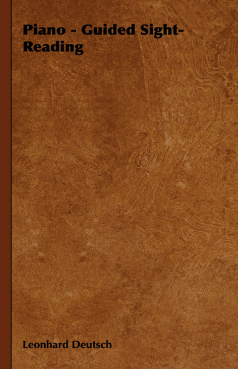 Cover image for book Piano - Guided Sight-Reading