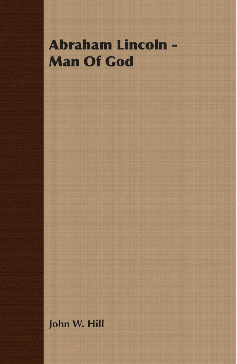 Cover image for book Abraham Lincoln - Man Of God