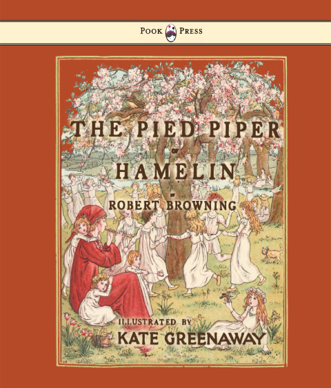 Cover image for book The Pied Piper of Hamelin - Illustrated by Kate Greenaway