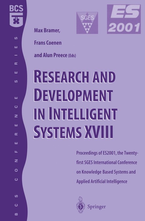 Research and Development in Intelligent Systems XVIII 