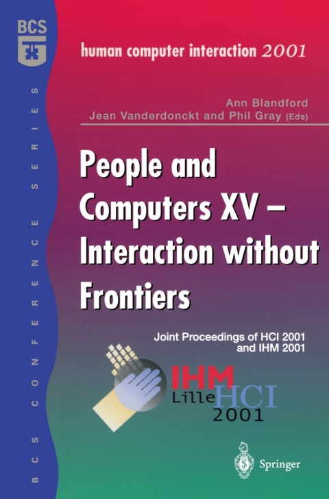 People and Computers XV â Interaction without Frontiers 