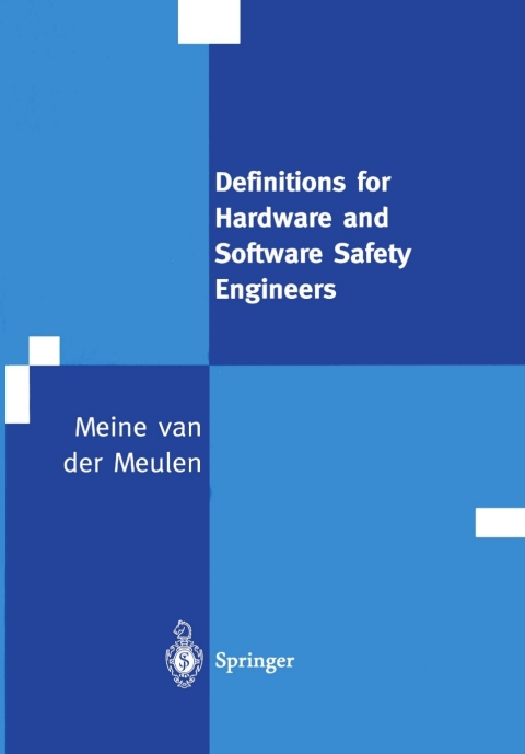 Cover image for book Definitions for Hardware and Software Safety Engineers