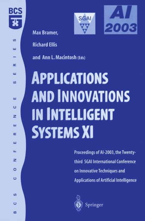 Cover image for book Applications and Innovations in Intelligent Systems XI