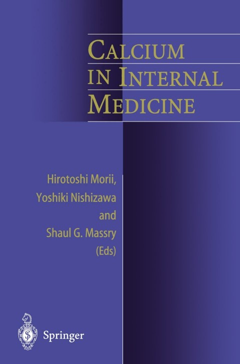 Cover image for book Calcium in Internal Medicine