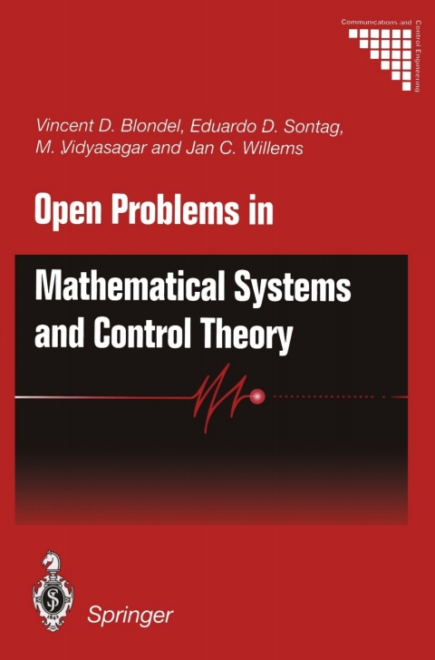 Cover image for book Open Problems in Mathematical Systems and Control Theory