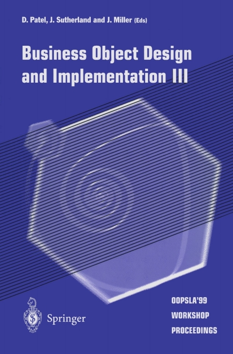 Cover image for book Business Object Design and Implementation III