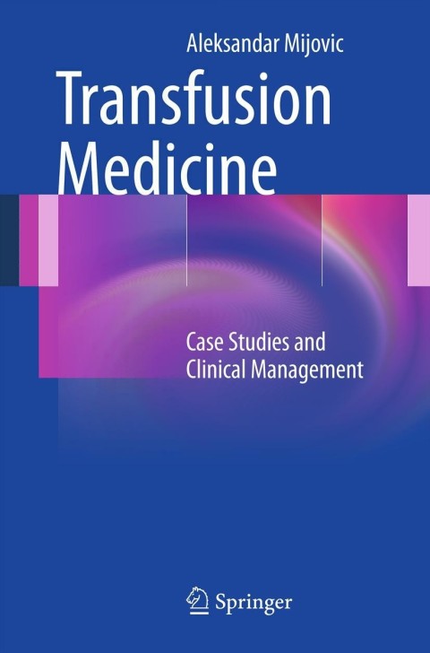 Cover image for book Transfusion Medicine