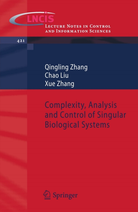 Complexity, Analysis and Control of Singular Biological Systems 
