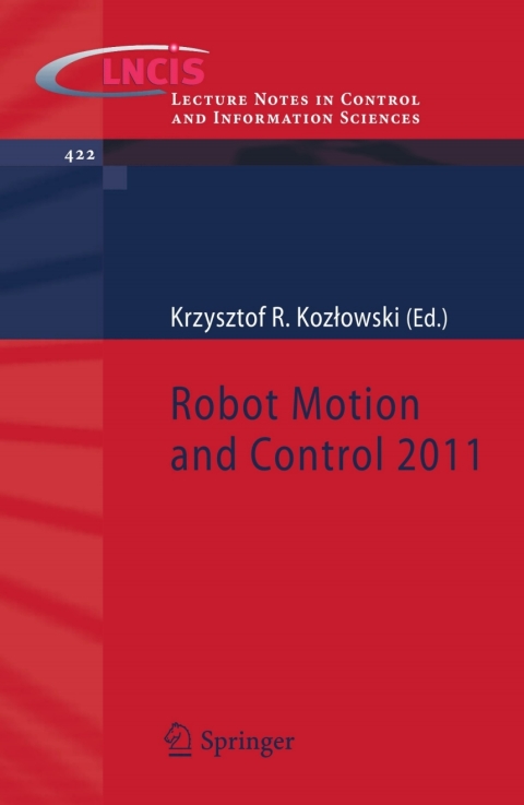 Cover image for book Robot Motion and Control 2011