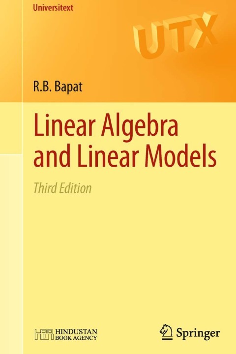 Cover image for book Linear Algebra and Linear Models