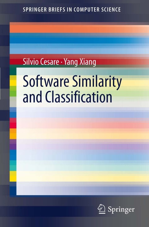 Cover image for book Software Similarity and Classification