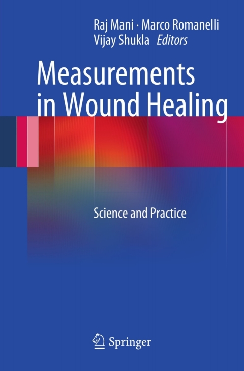Cover image for book Measurements in Wound Healing