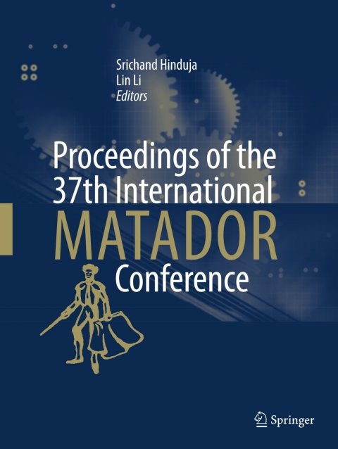 Cover image for book Proceedings of the 37th International MATADOR Conference
