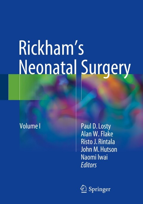 Cover image for book Rickham's Neonatal Surgery