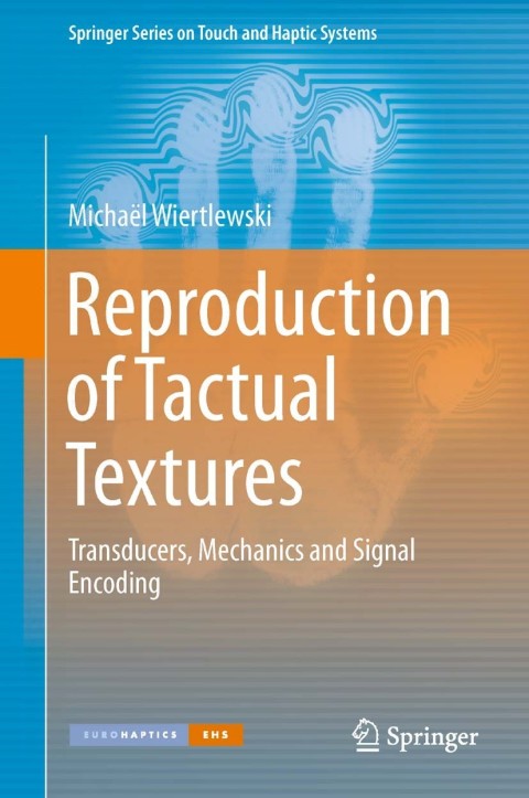 Cover image for book Reproduction of Tactual Textures