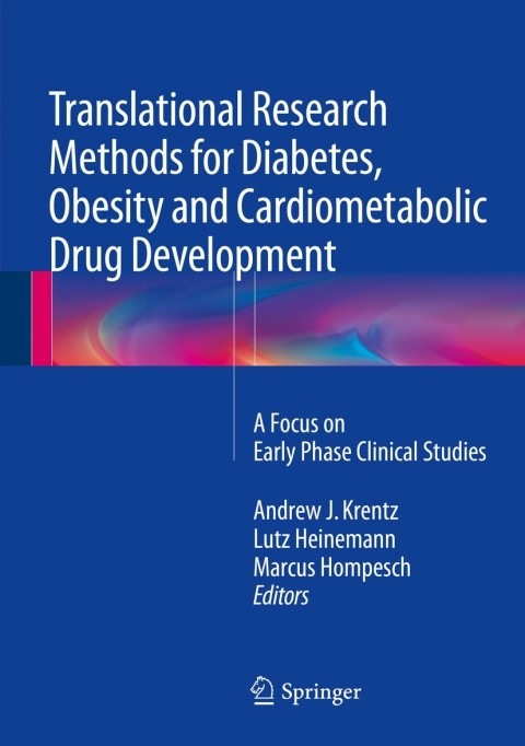 Cover image for book Translational Research Methods for Diabetes, Obesity and Cardiometabolic Drug Development