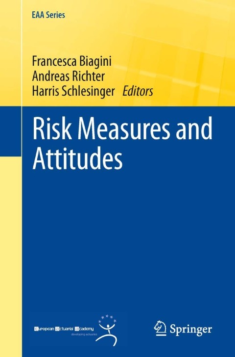 Cover image for book Risk Measures and Attitudes