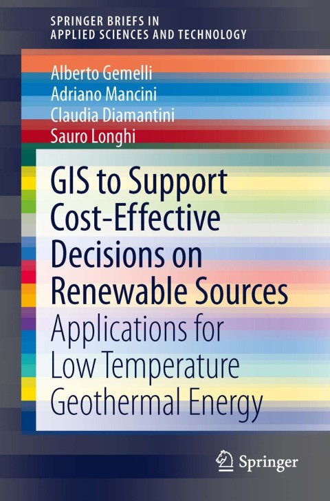 Cover image for book GIS to Support Cost-effective Decisions on Renewable Sources