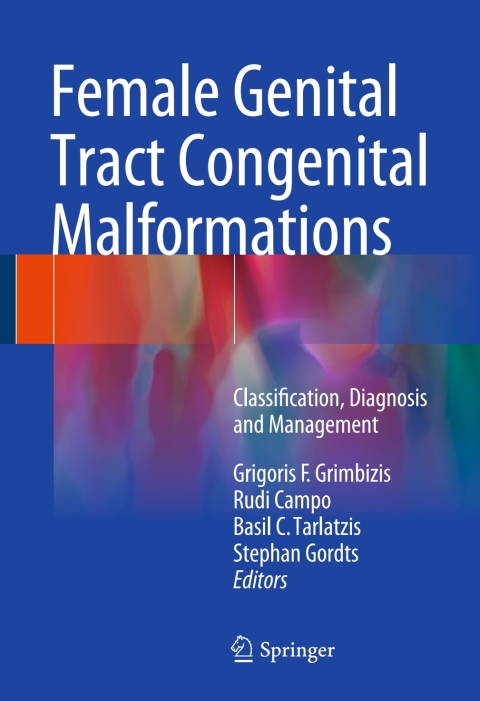 Cover image for book Female Genital Tract Congenital Malformations