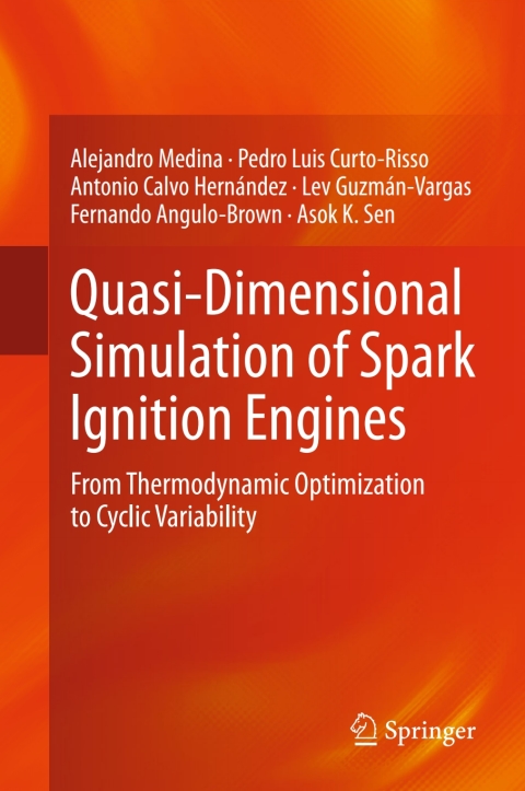 Cover image for book Quasi-Dimensional Simulation of Spark Ignition Engines
