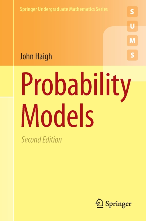 Cover image for book Probability Models