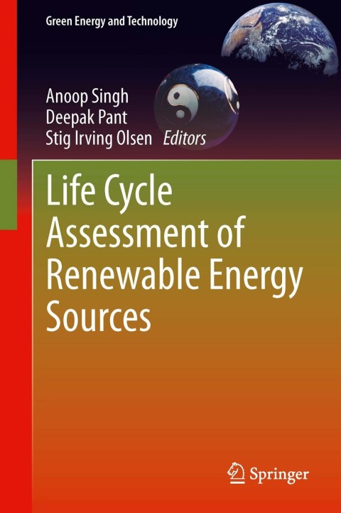 Cover image for book Life Cycle Assessment of Renewable Energy Sources