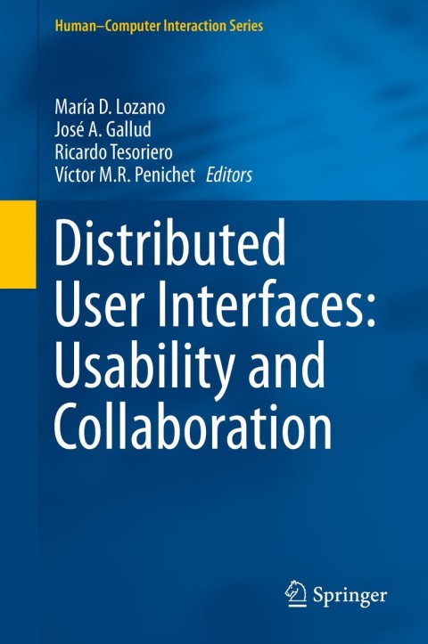 Cover image for book Distributed User Interfaces: Usability and Collaboration