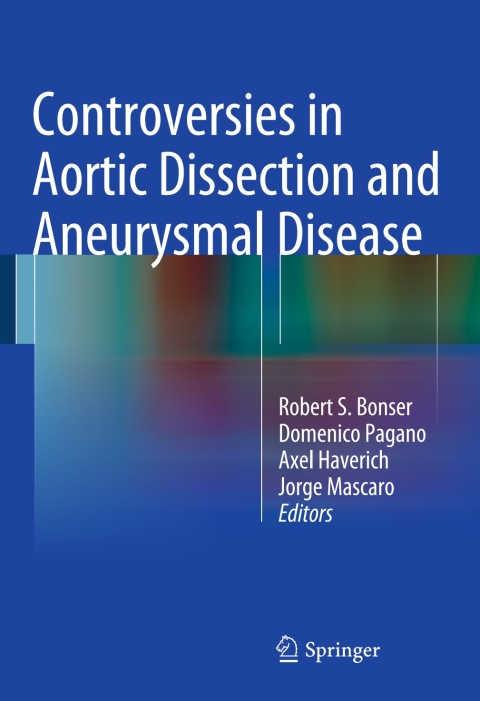 Cover image for book Controversies in Aortic Dissection and Aneurysmal Disease