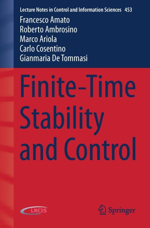Cover image for book Finite-Time Stability and Control