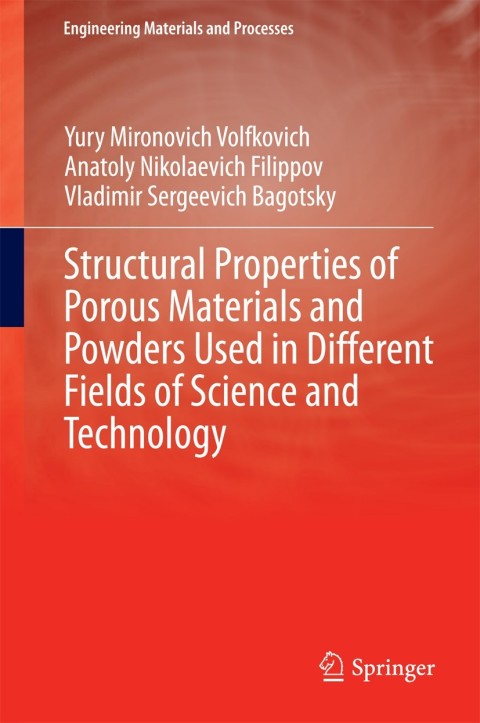 Cover image for book Structural Properties of Porous Materials and Powders Used in Different Fields of Science and Technology