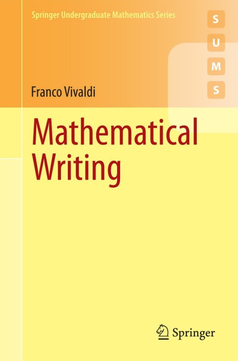 Cover image for book Mathematical Writing