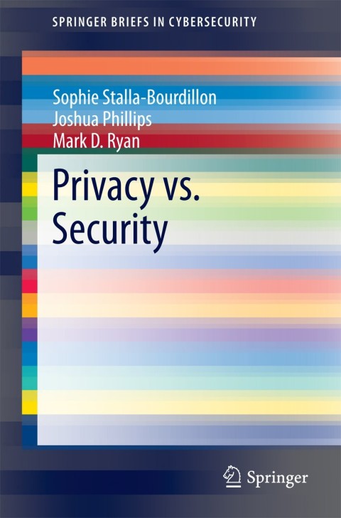 Cover image for book Privacy vs. Security