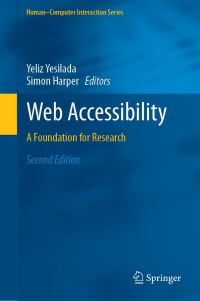 Cover image: Web Accessibility 2nd edition 9781447174394