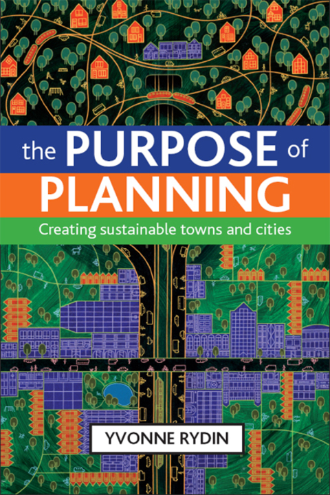 Cover image for book The purpose of planning