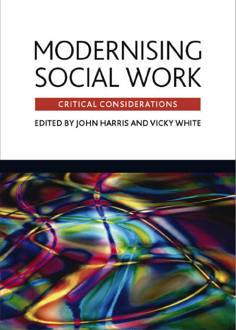 Cover image for book Modernising social work