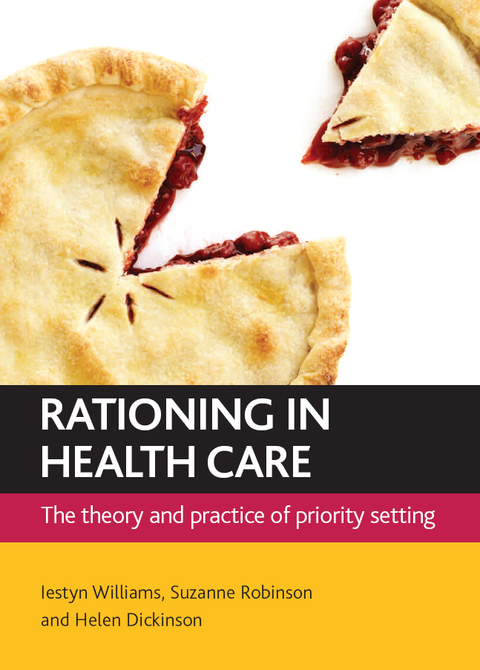 Cover image for book Rationing in health care