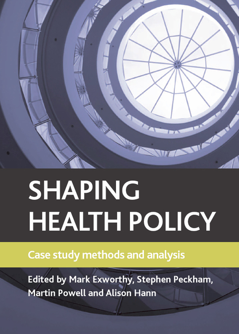 Cover image for book Shaping health policy