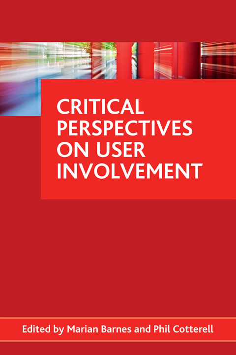 Cover image for book Critical perspectives on user involvement