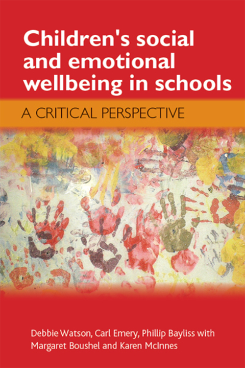 Cover image for book Children's social and emotional wellbeing in schools