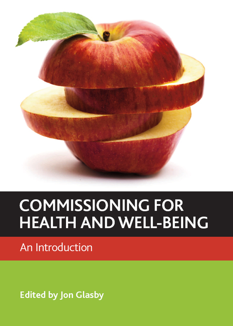 Cover image for book Commissioning for health and well-being