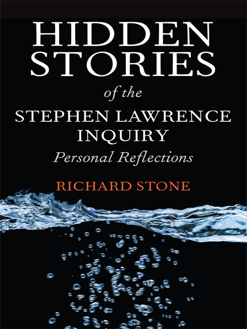 Cover image for book Hidden stories of the Stephen Lawrence inquiry