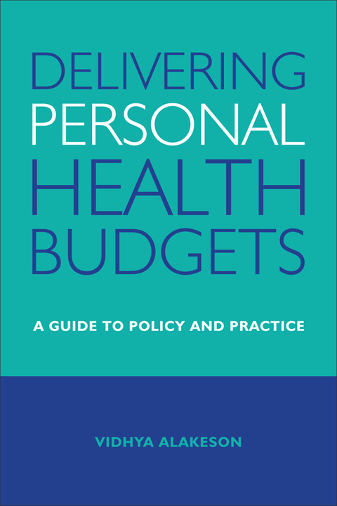 Cover image for book Delivering personal health budgets