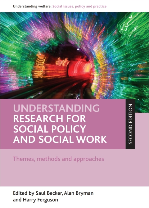 Cover image for book Understanding Research for Social Policy and Social Work 2E