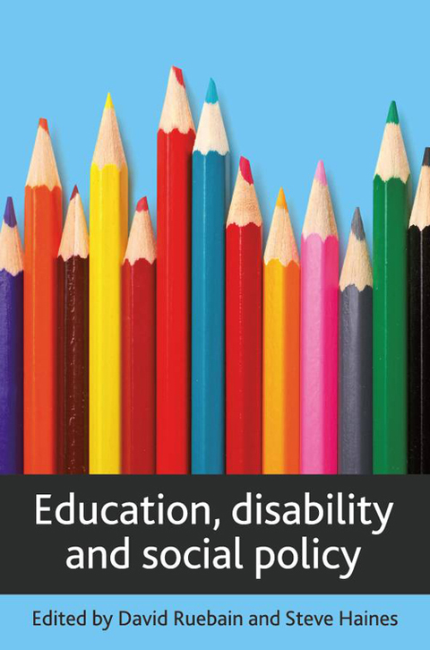 Cover image for book Education, disability and social policy