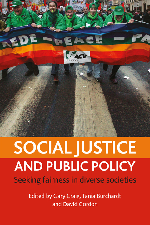 Cover image for book Social justice and public policy