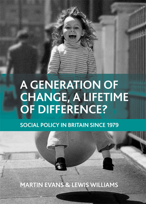 Cover image for book A generation of change, a lifetime of difference?