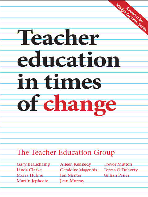 Cover image for book Teacher education in times of change