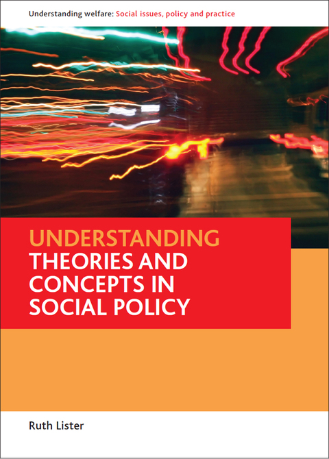 Cover image for book Understanding theories and concepts in social policy