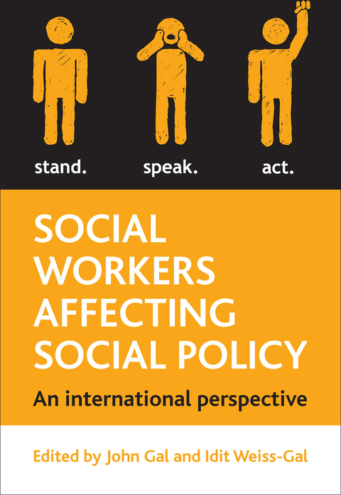 Cover image for book Social workers affecting social policy