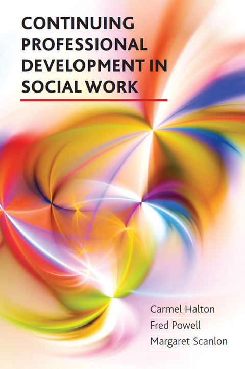Cover image for book Continuing professional development in social work